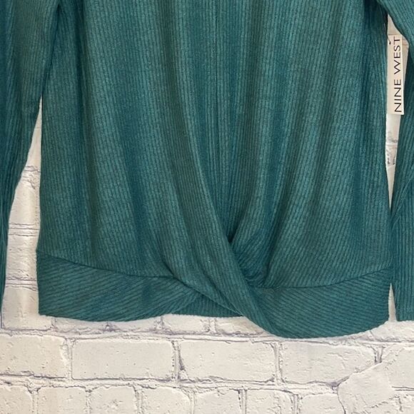 Nine West Twist-Front Sweater - Picture 3 of 7